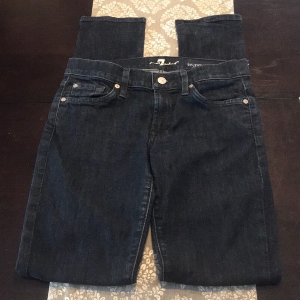 [7FAM] Mid Rise Roxanne Skinny Size 27 Jeans - Picture 7 of 10